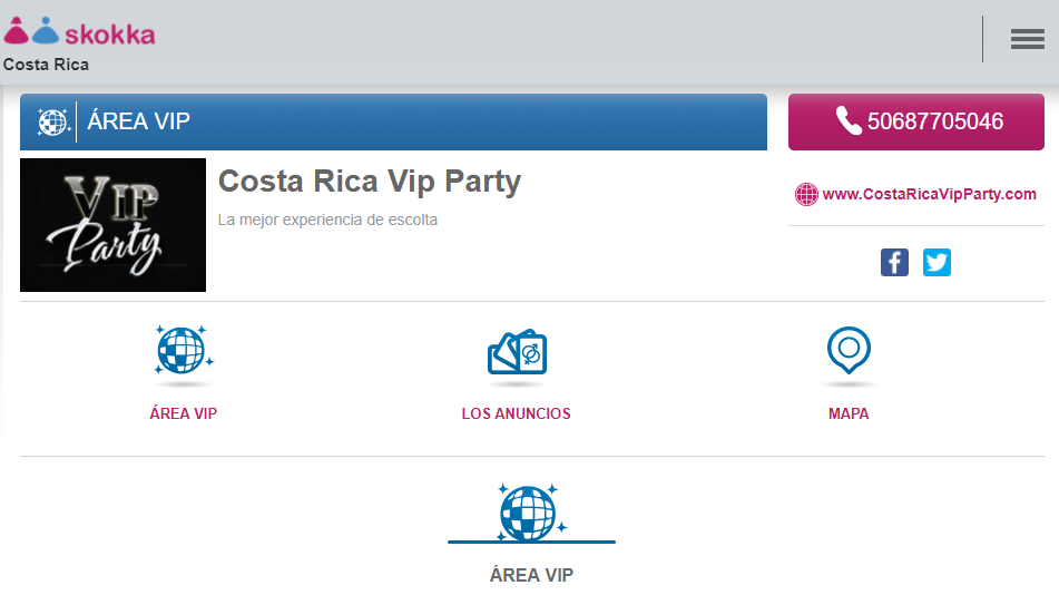 Área Vip Costa Rica Vip Party